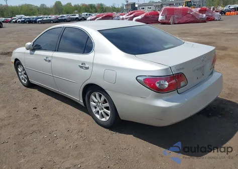 2004 Lexus Es 330 из США, поврежденный, VIN JTHBA30G445050282